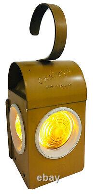 Vintage Chalwyn Railway Railroad Traffic Kerosene Lantern Made in England