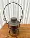 Vintage Dressel Arlington Pennsylvania Railroad Locomotive Lantern Red Globe