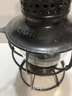 Vintage Dressel Railroad Lantern AT&SF Santa Fe Railroad