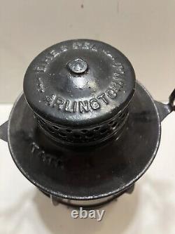 Vintage Dressel Railroad Lantern AT&SF Santa Fe Railroad