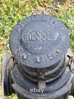 Vintage Dressel Train Arlington NJ Railroad Signal Lantern 4 Way Lamp Light