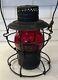 Vintage Handlan, Railroad Lantern, Red Globe, Nycs, St. Louis Usa, 1913-1928