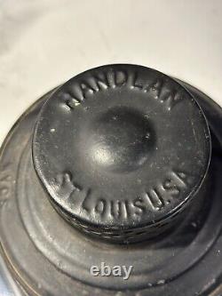 Vintage Handlan, Railroad Lantern, Red globe, NYCS, St. Louis USA, 1913-1928