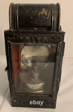 Vintage Hugo Zweigle Esslingen German Railroad Miner's Lantern WWll era