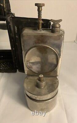 Vintage Hugo Zweigle Esslingen German Railroad Miner's Lantern WWll era