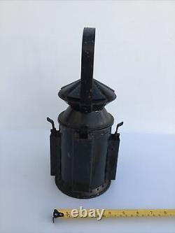 Vintage Original Preloved WW2 1945 Wakefields Birmingham Railway Lantern