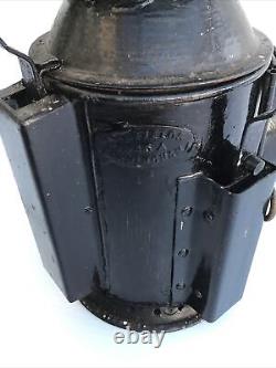 Vintage Original Preloved WW2 1945 Wakefields Birmingham Railway Lantern