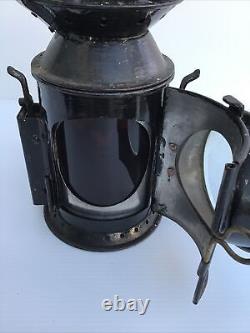 Vintage Original Preloved WW2 1945 Wakefields Birmingham Railway Lantern