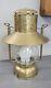 Vintage Repro Brass Pullman Silver Palace Lantern Brass 21 X 14 Railroad Lamp