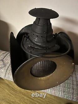 Vintage Railroad Adlake 4 Way Non Sweating Switch Signal Lantern Chicago B. R