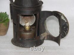 Vintage Railroad Lantern, Old Rare Signal Railway Lamps, Unique Home and Decor