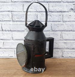 Vintage Replica Railroad Lantern Antique collectible kerosene oil Railway lamp