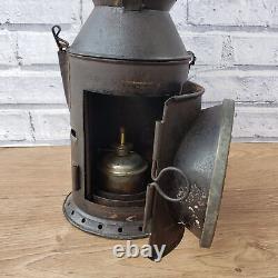 Vintage Replica Railroad Lantern Antique collectible kerosene oil Railway lamp