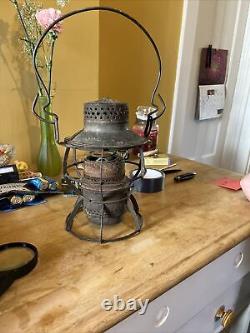 Vintage dressel railroad lantern