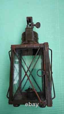WWII Germany Railroad lantern J. C. Guessing Nurnberg 1941 Collectible