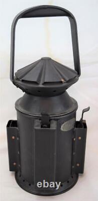 Wakefields 1945 A Birmingham Railroad Lantern withClear Blue Red Rotating Lenses B